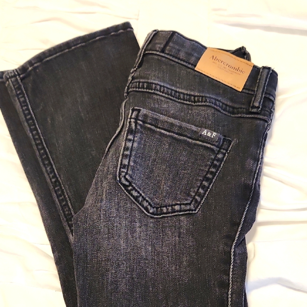 Abercrombie & Fitch Girl's Black Jeans